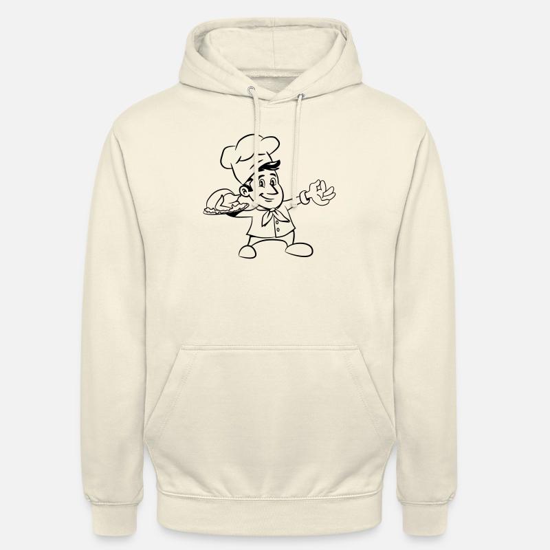 cuire le poulet de cuisson - Sweat-shirt à capuche unisexe - vanille