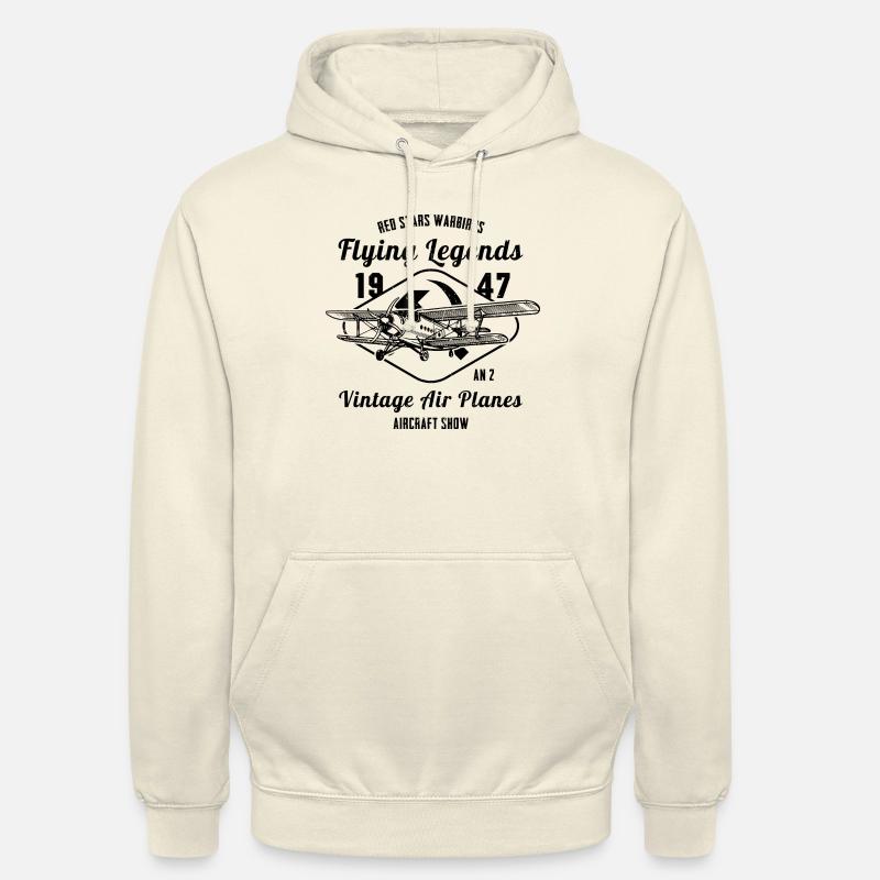 An-2 Antonov Flugzeug Doppeldecker Geschenk - Unisex Hoodie - Vanille-Milchshake