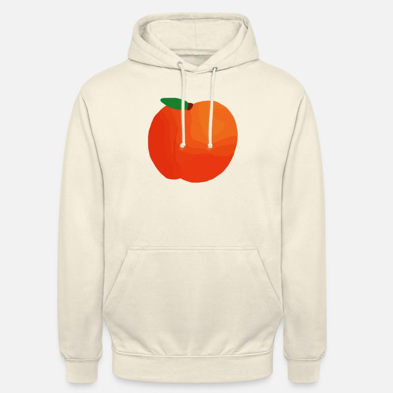 Idée cadeau d’illustration de pêche - Sweat-shirt à capuche unisexe - vanille