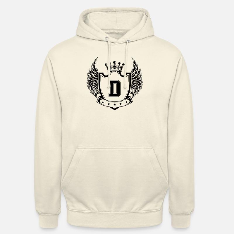 Wappen D - Unisex Hoodie - Vanille-Milchshake