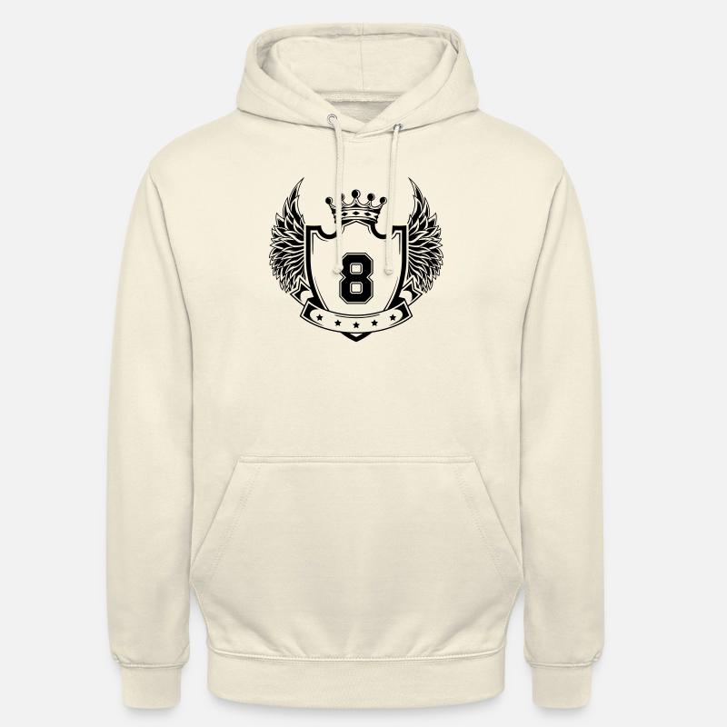 Wappen 8 - Unisex Hoodie - Vanille-Milchshake