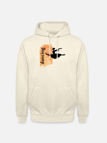 Dancing Dance Music - Unisex Hoodie - vanilla