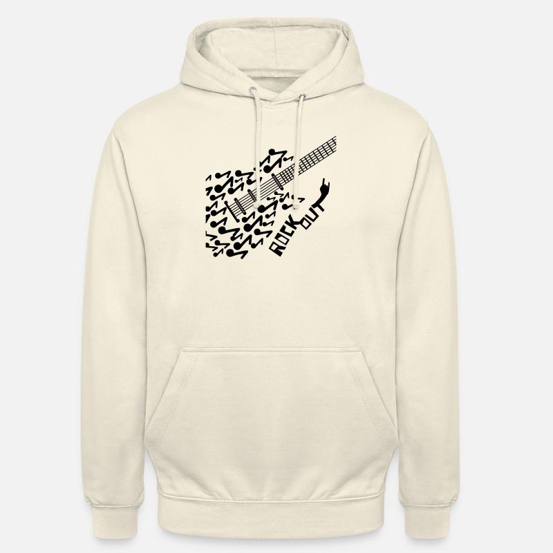 ROCKOUT - Unisex Hoodie - Vanille-Milchshake