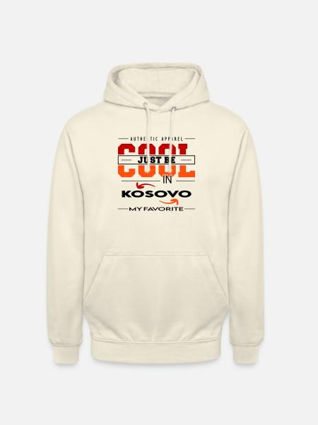 Kosovo Land Urlaub Reise verreisen - Unisex Hoodie - Vanille-Milchshake