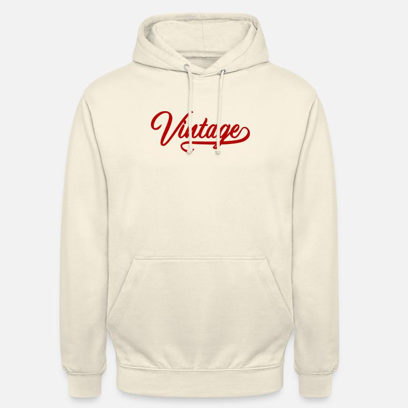 Weinlese - Unisex Hoodie - Vanille-Milchshake