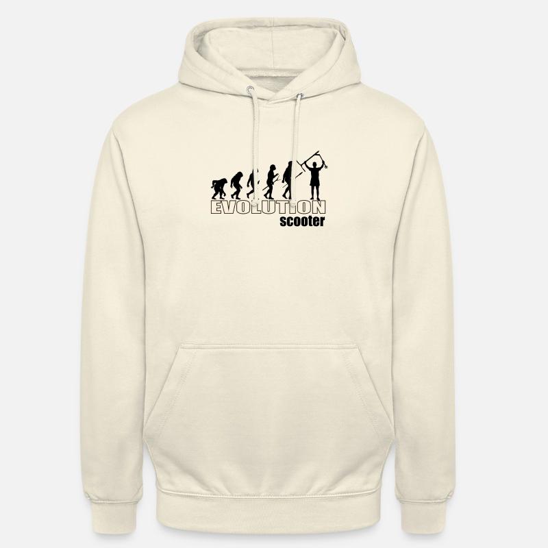 Evolution 1 - Sweat-shirt à capuche unisexe - vanille