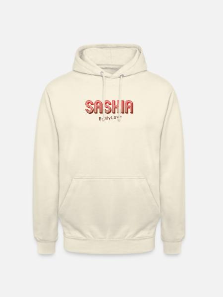 Saskia - Sweat-shirt à capuche unisexe - vanille