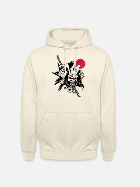 . Samurai Vector - Unisex Hoodie - Vanille-Milchshake