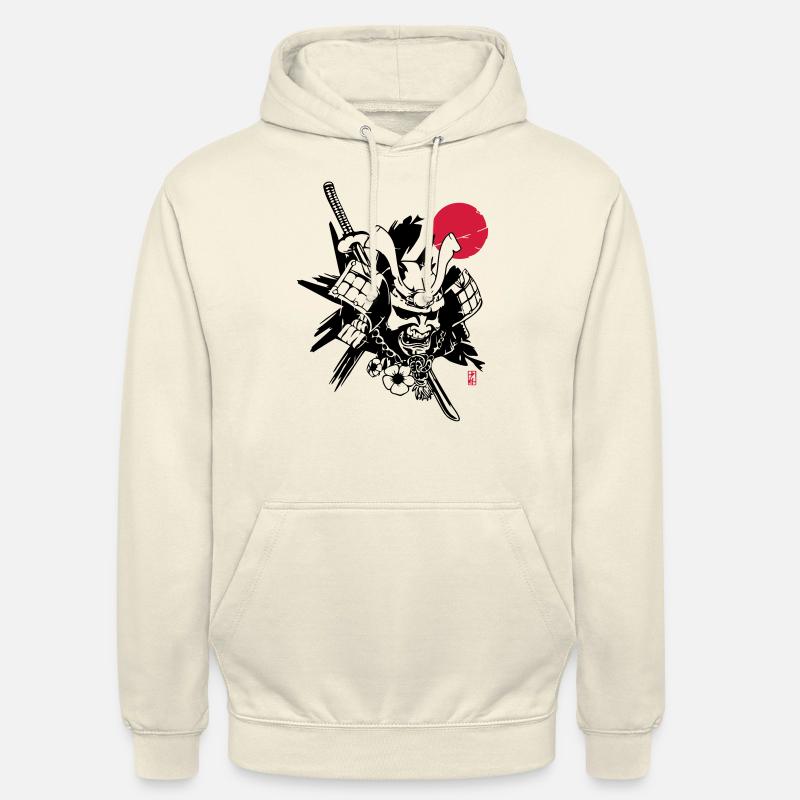 . Samurai Vector - Unisex Hoodie - Vanille-Milchshake