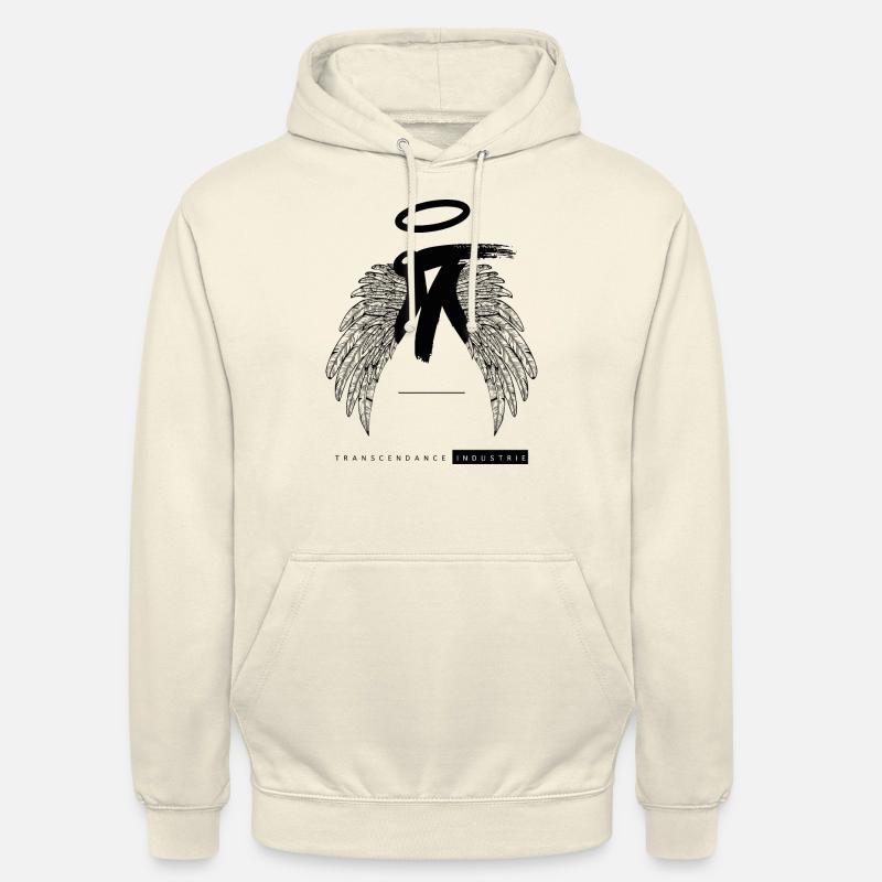 Logo schwarz - Unisex Hoodie - Vanille-Milchshake