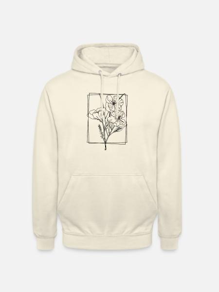 Flowers bloom - Unisex Hoodie - vanilla