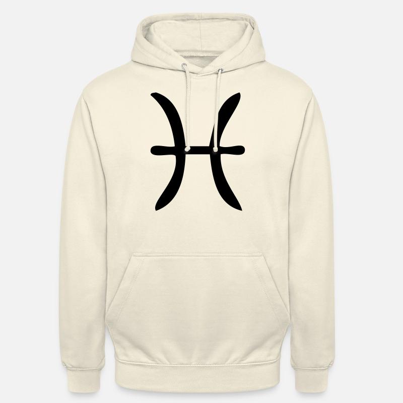 Fische Sternzeichen - Unisex Hoodie - Vanille-Milchshake