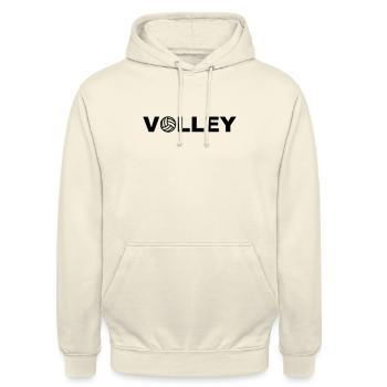 PALLAVOLO - Felpa con cappuccio unisex - milkshake - Fronte - Alina (178cm) & Michal (187cm)