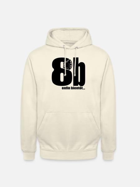 8b enfin bientôt - Sweat-shirt à capuche unisexe - vanille