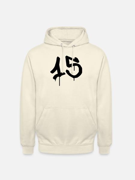 Graffiti : 15 - Unisex Hoodie - vanilla