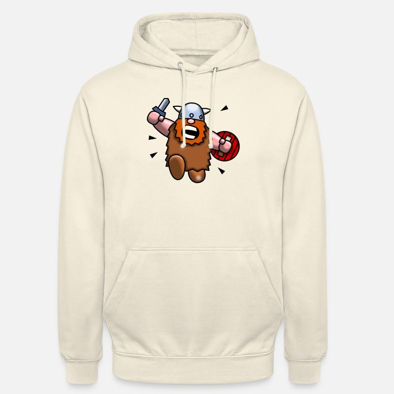 Wilder Wikinger - Unisex Hoodie - Vanille-Milchshake