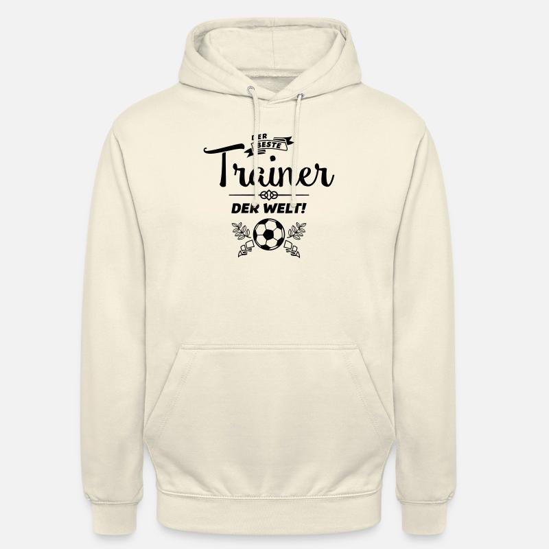 der beste trainer - Unisex Hoodie - Vanille-Milchshake