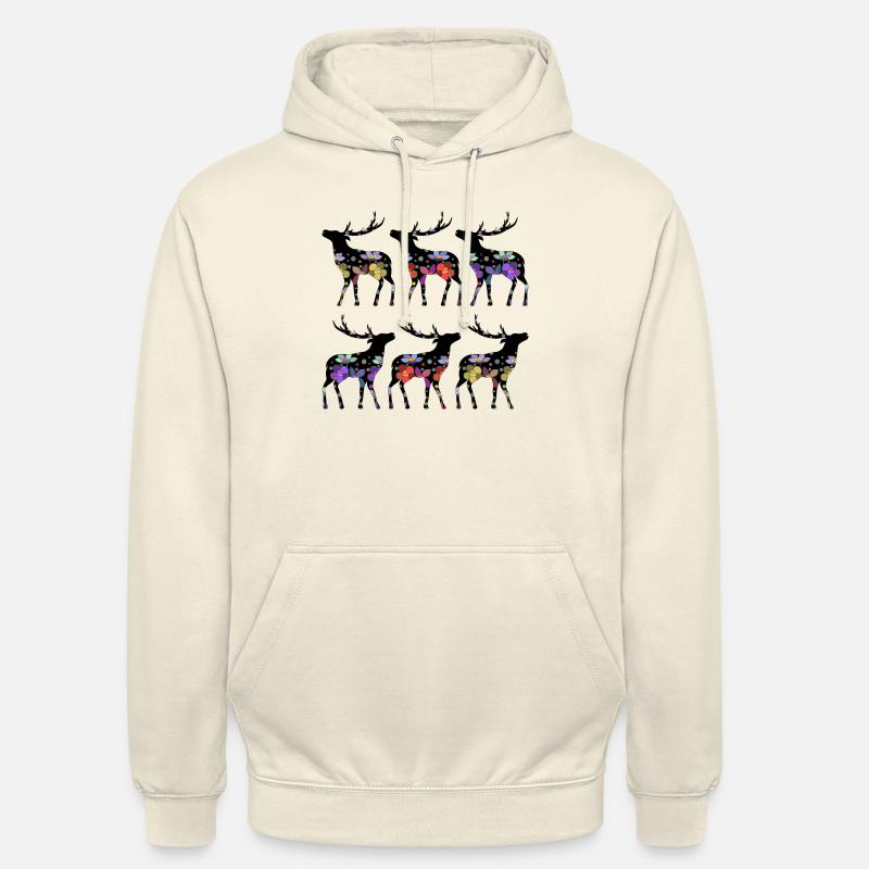 Hirsch - Unisex Hoodie - Vanille-Milchshake