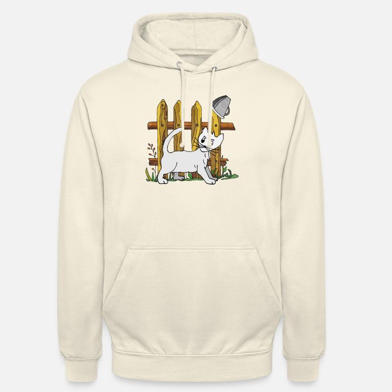 Katze - Unisex Hoodie - Vanille-Milchshake