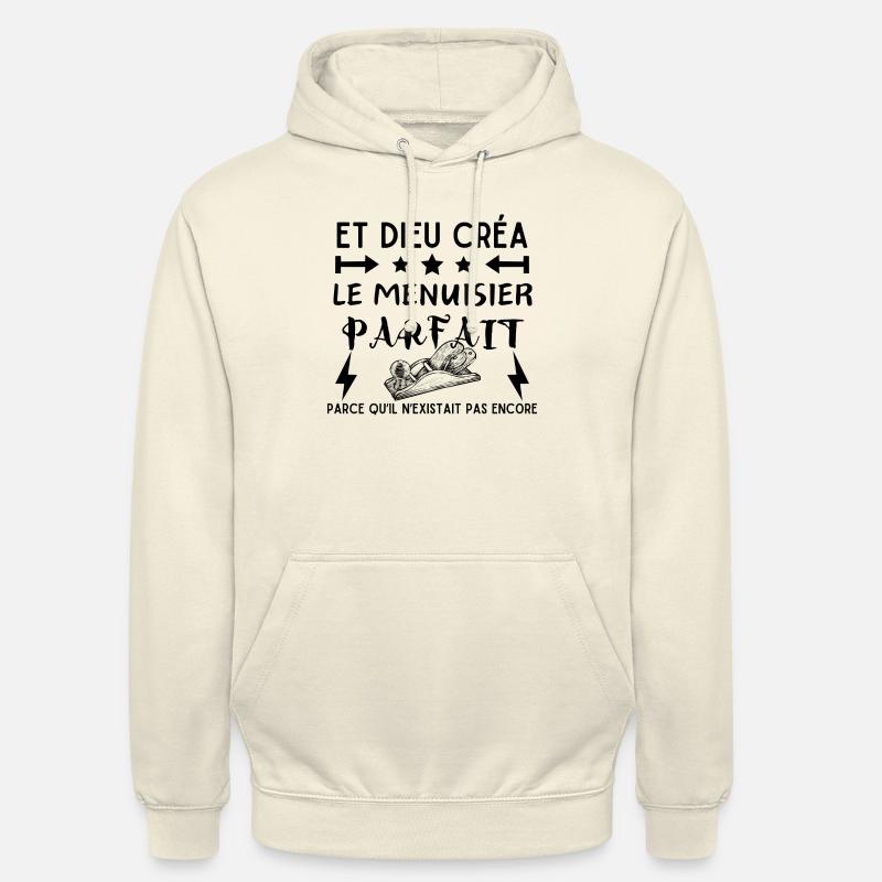 GOTT SCHUF DEN PERFEKTEN ZIMMERMANN - Unisex Hoodie - Vanille-Milchshake