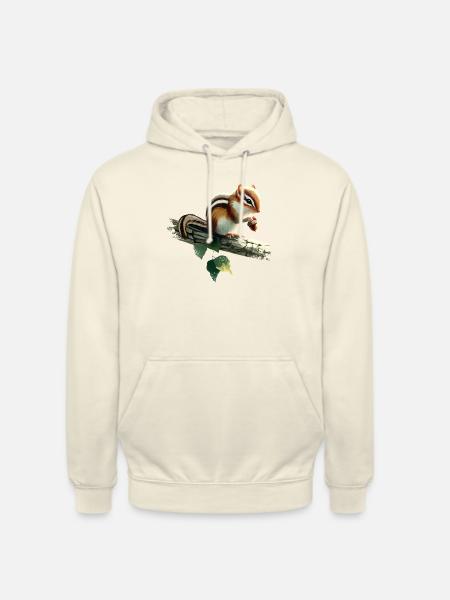 Chipmunk - Unisex Hoodie - vanilla