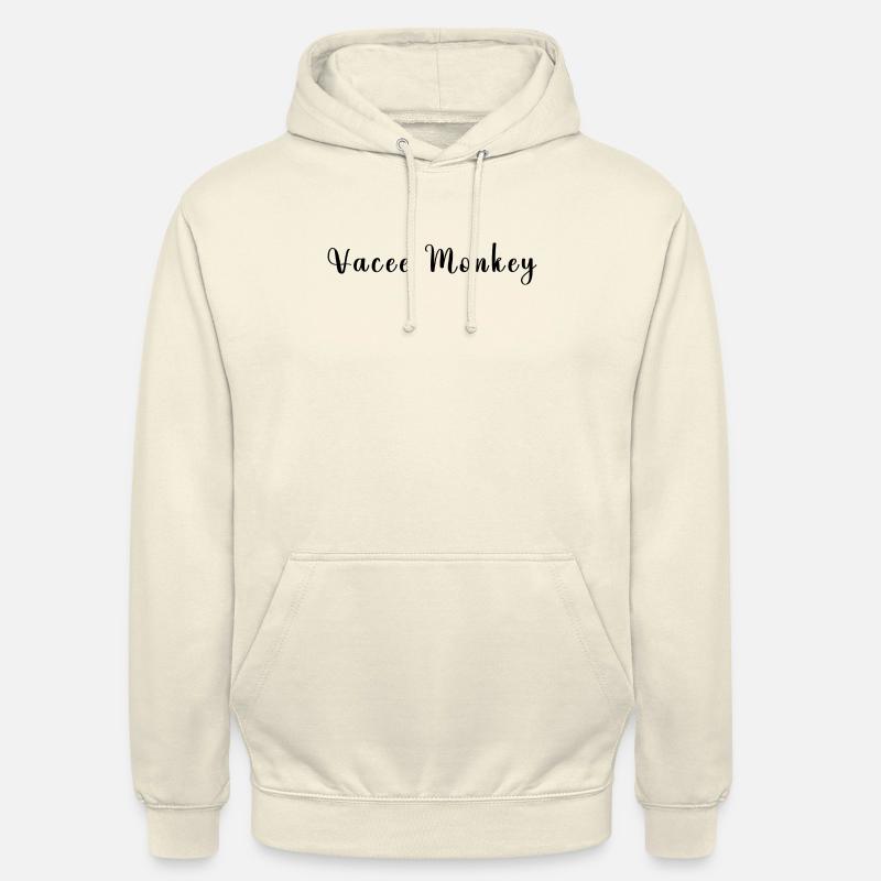 Basic - Vacee Monkey - Unisex Hoodie - vanilla