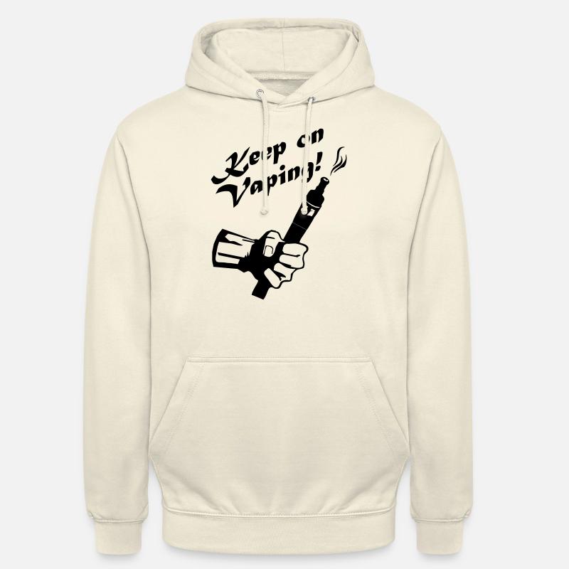Spread4-Keep on - Unisex Hoodie - Vanille-Milchshake