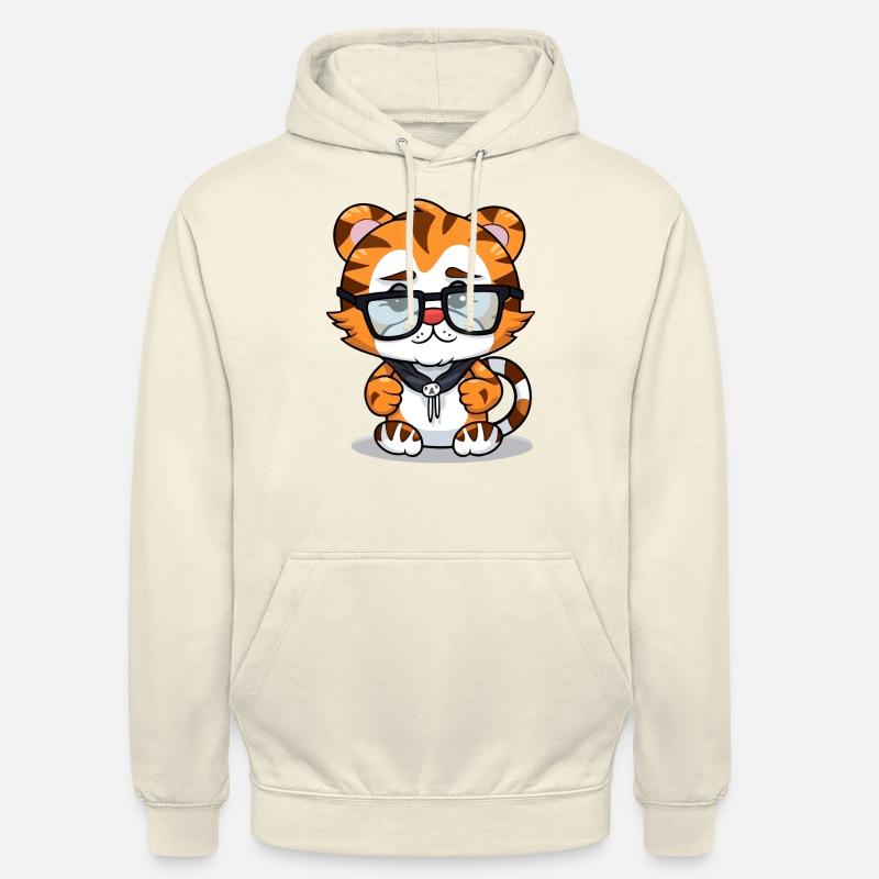 Polko der Tiger - Unisex Hoodie - Vanille-Milchshake