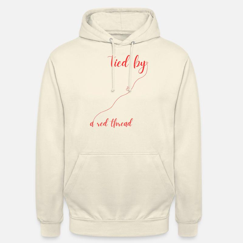 Red thread - Unisex Hoodie - vanilla