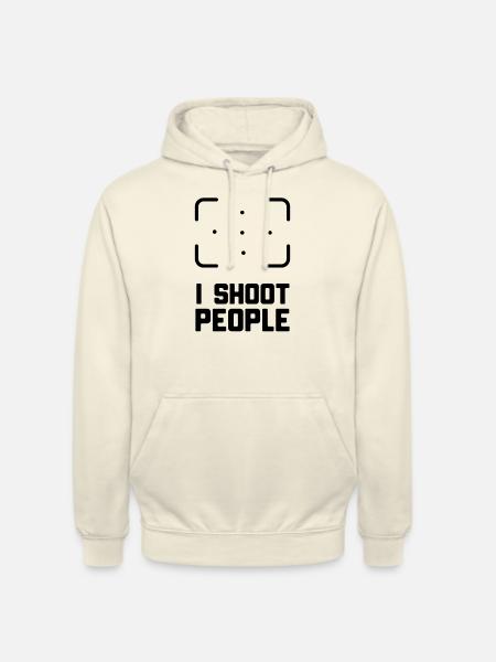 FOTOGRAF - Unisex Hoodie - Vanille-Milchshake
