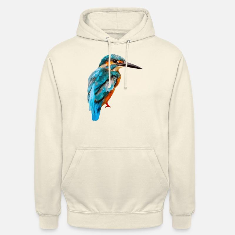 063 - Eisvogel - Unisex Hoodie - Vanille-Milchshake