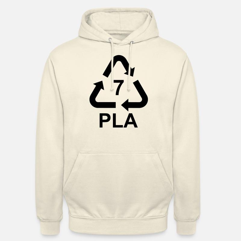 Impression 3D - PLA - Sweat-shirt à capuche unisexe - vanille