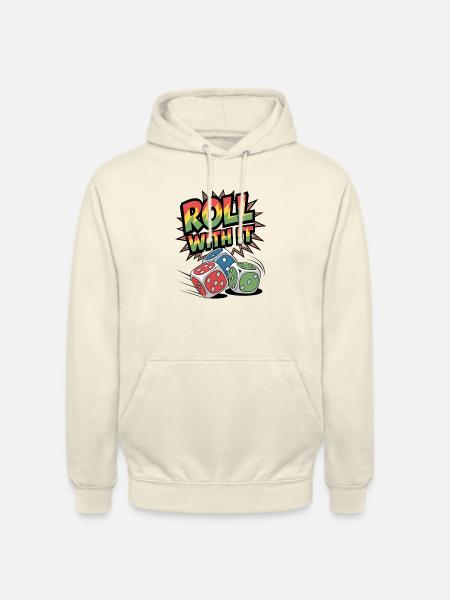Roll With It - Unisex Hoodie - vanilla