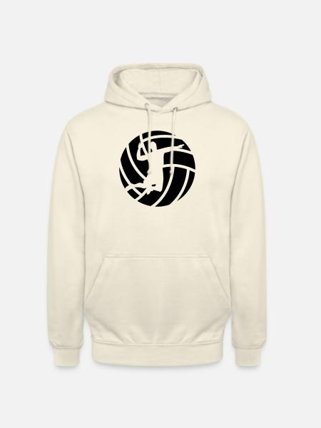 volleyball - Unisex Hoodie - vanilla