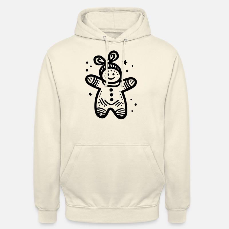 Lebkuchenmännchen - Unisex Hoodie - Vanille-Milchshake