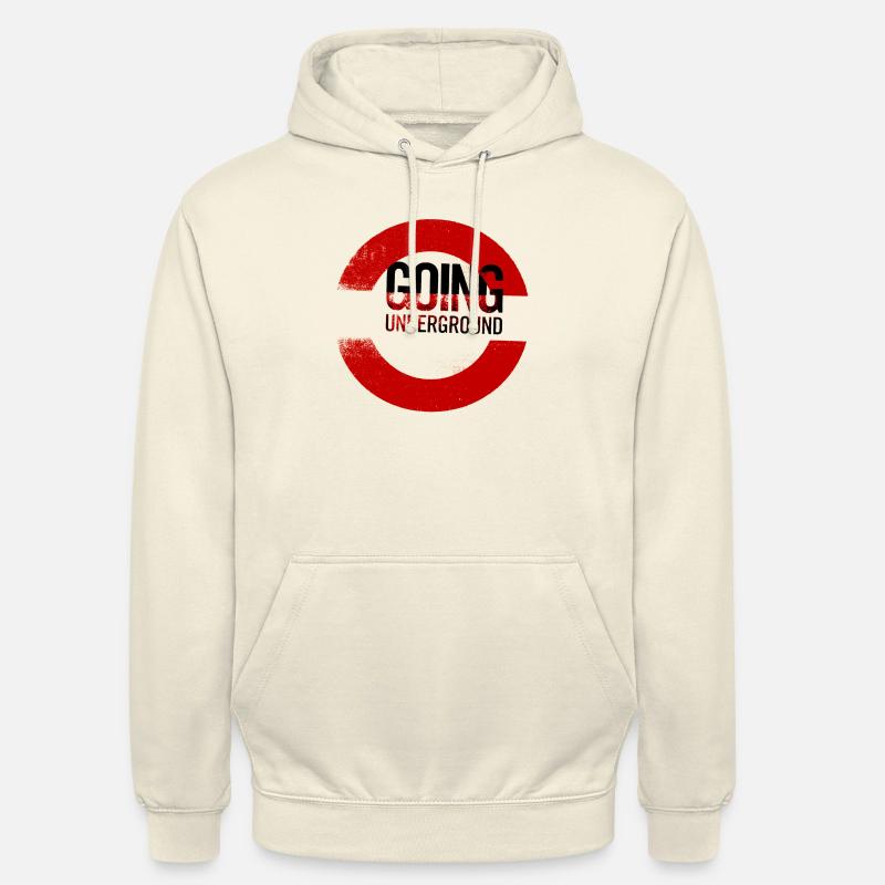 souterrain - Sweat-shirt à capuche unisexe - vanille