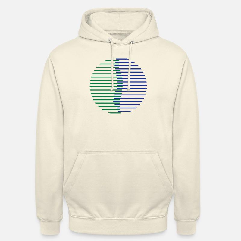 Wirbelsäule Kreis - Unisex Hoodie - Vanille-Milchshake