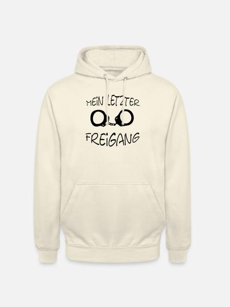 MEIN LETZTER FREIGANG - Unisex Hoodie - Vanille-Milchshake