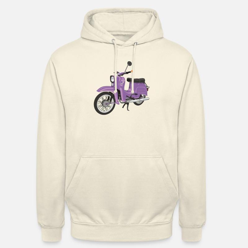 Avalez dans le lilas - Sweat-shirt à capuche unisexe - vanille