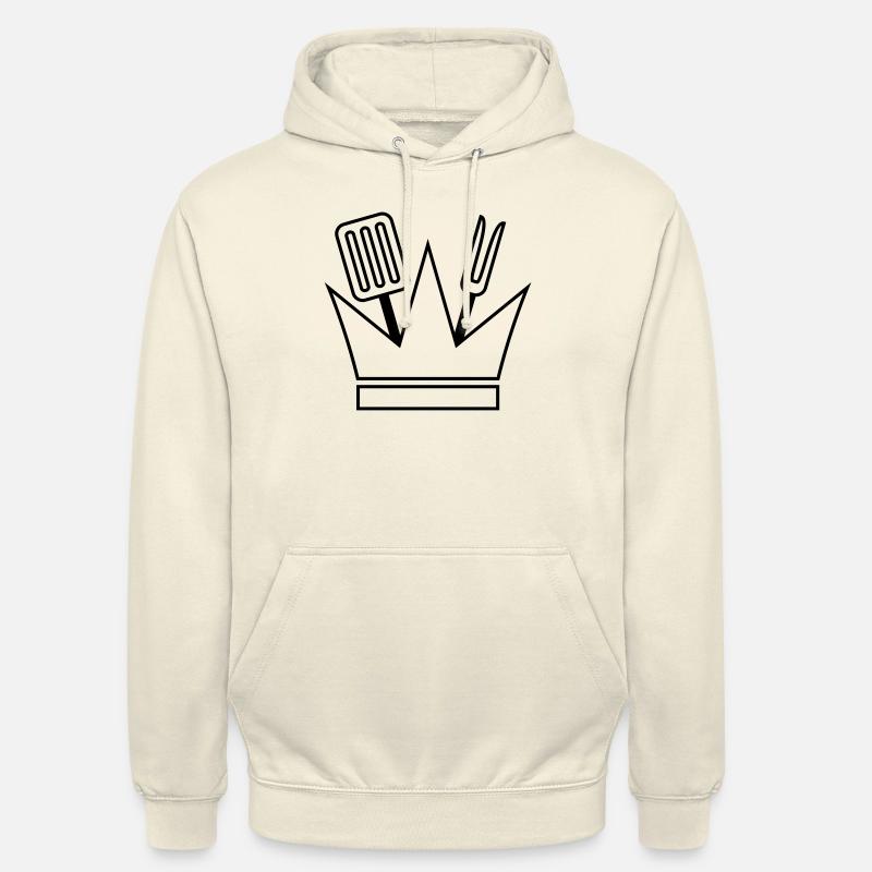 Kitchen King - Sweat-shirt à capuche unisexe - vanille