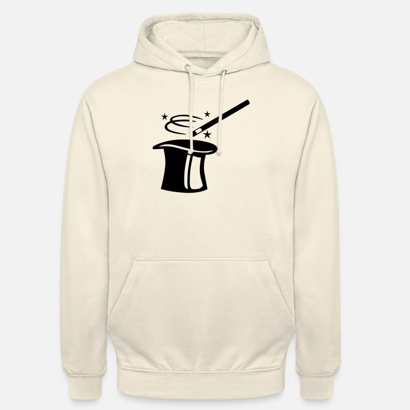 Magicien - Sweat-shirt à capuche unisexe - vanille