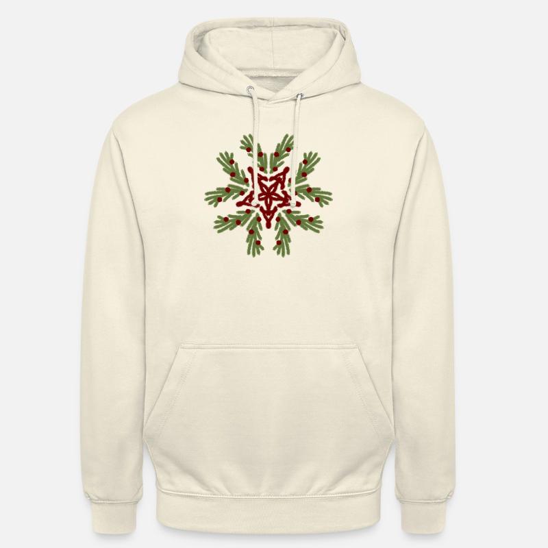 Pull de Noël moche - Sweat-shirt à capuche unisexe - vanille