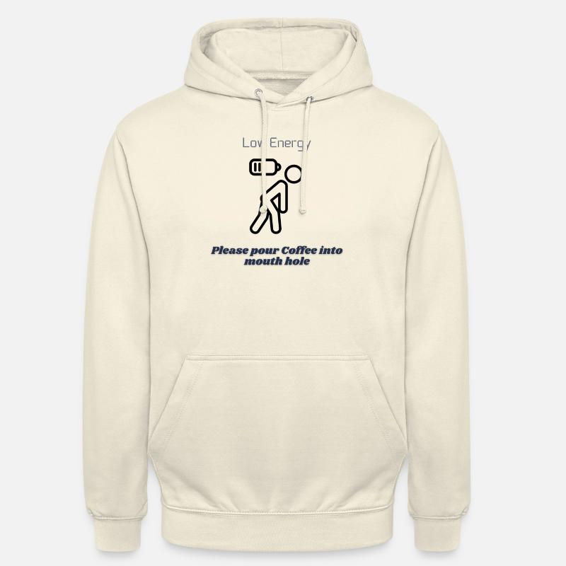 Bitte gib mir Kaffee - Unisex Hoodie - Vanille-Milchshake