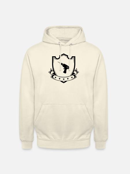 Drill Coat of Arms - Unisex Hoodie - vanilla