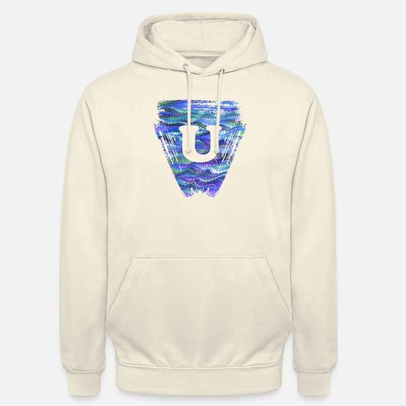 Triangle E 103 U - Sweat-shirt à capuche unisexe - vanille