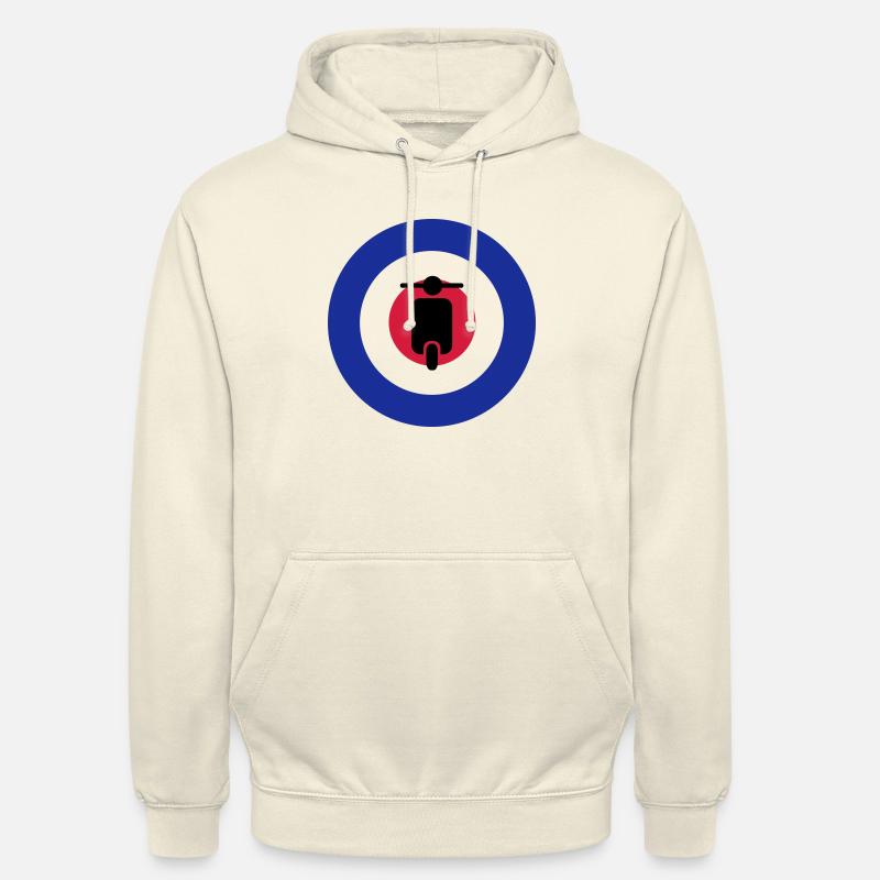 mods target - Sweat-shirt à capuche unisexe - vanille