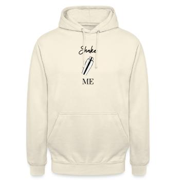 Secoue le cocotier ! - Sweat-shirt à capuche unisexe - vanille - Devant - Alina (178cm) & Michal (187cm)
