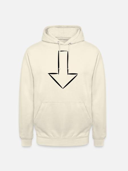 Pfeil - Unisex Hoodie - Vanille-Milchshake