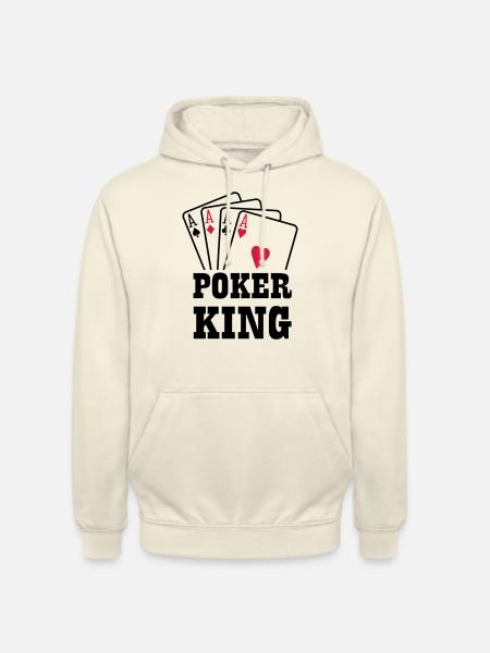 Poker king - Unisex Hoodie - vanilla