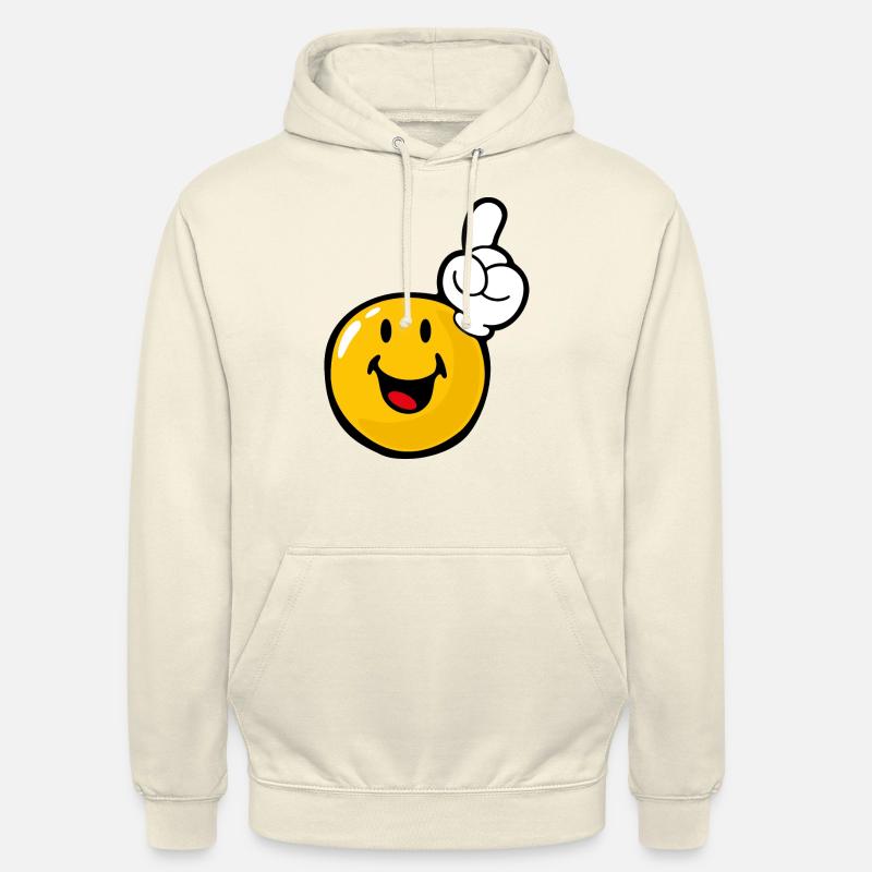Smiley Eager - Unisex-hettegenser - vanilje-milkshake